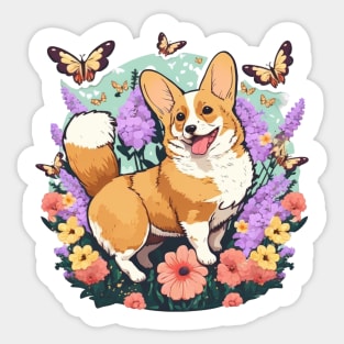 Pembroke Welsh Corgi Sticker